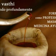 Katee Vasthi en la Formación de Ayurveda